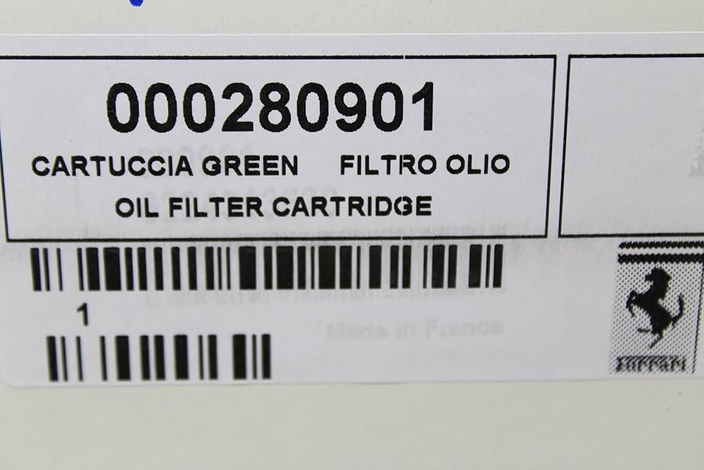Ferrari 280901 - Oil Filter Cartridge, Oil Filters